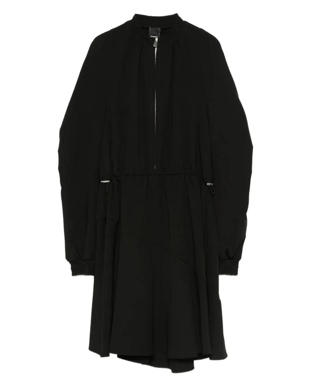 Pinko Black Drawstring Dress