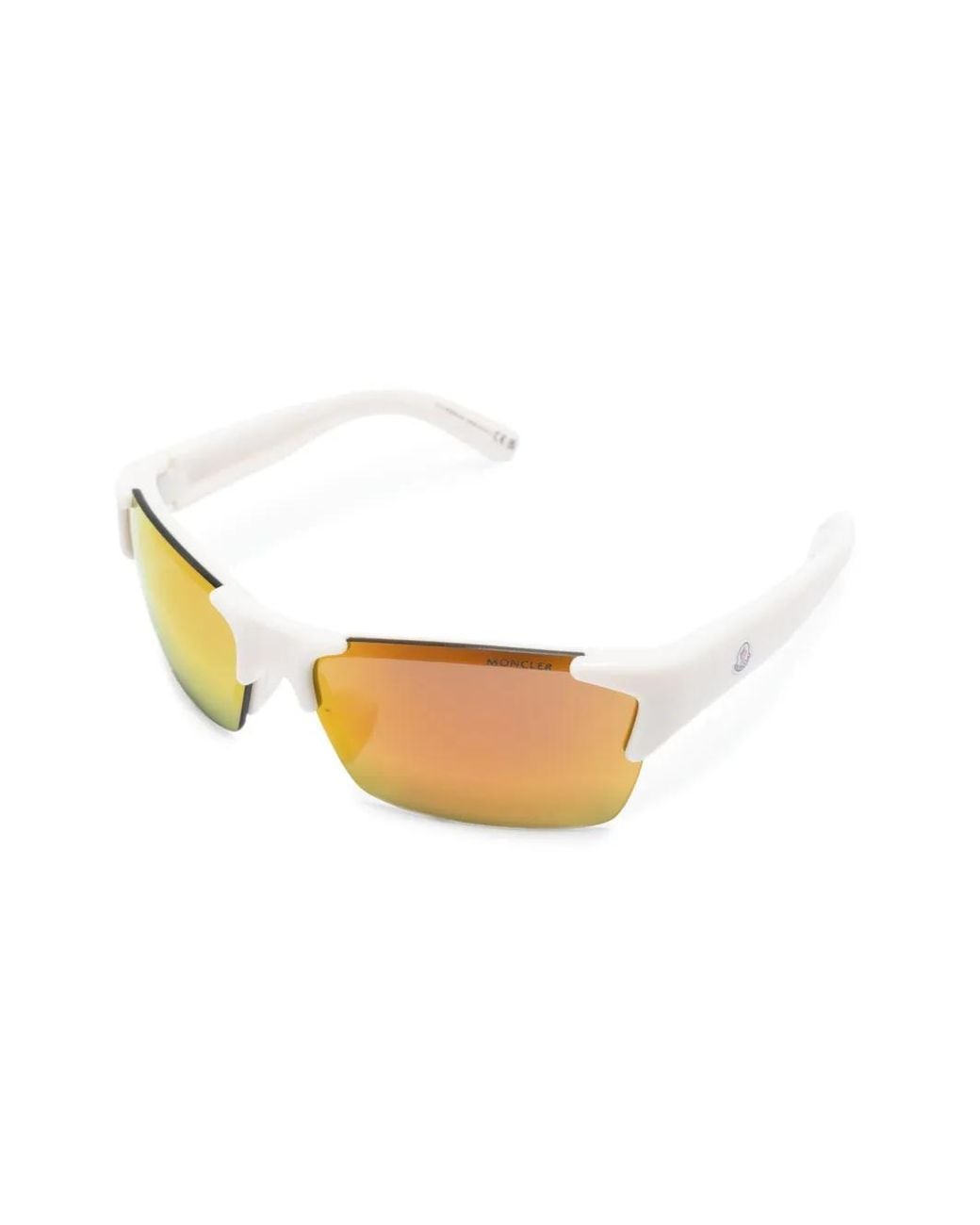 Moncler Natural Spectron Rectangle-Frame Sunglasses