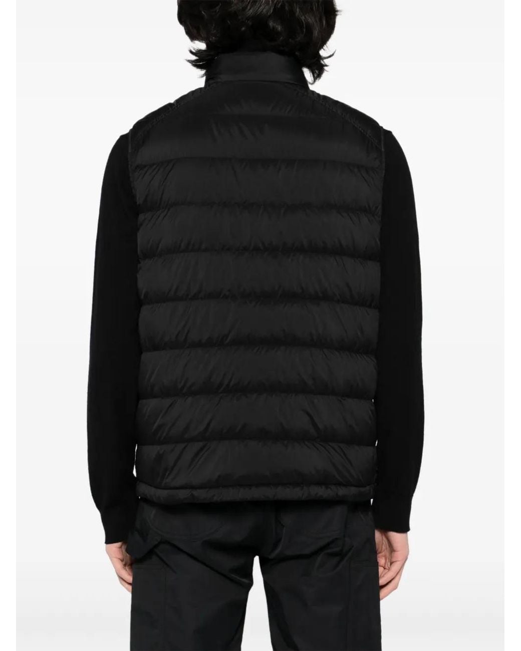 Chaleco Barthe Moncler de hombre de color Black