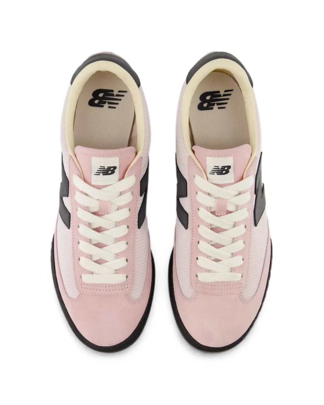 New Balance White Gator Run Shoes