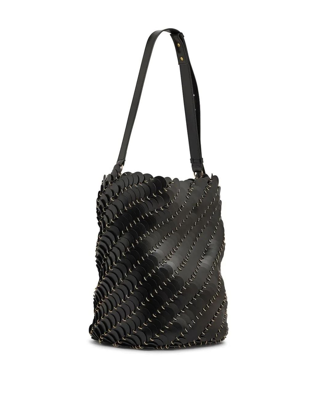 Borsa A Secchiello Pacoïo di Rabanne in Black