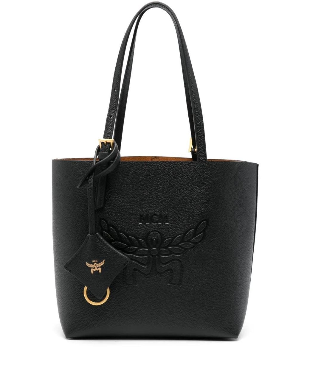 MCM Black Himmel Shopper