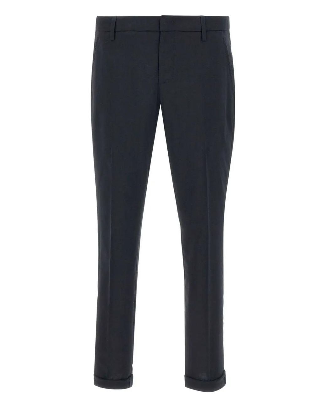 Dondup Blue Gaubert Straight-Leg Trousers for men