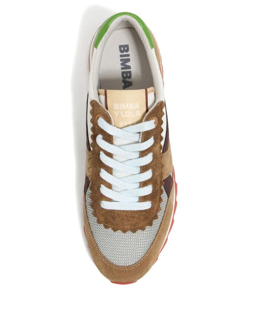 Bimba Y Lola Brown 13 19 Technical Sneakers