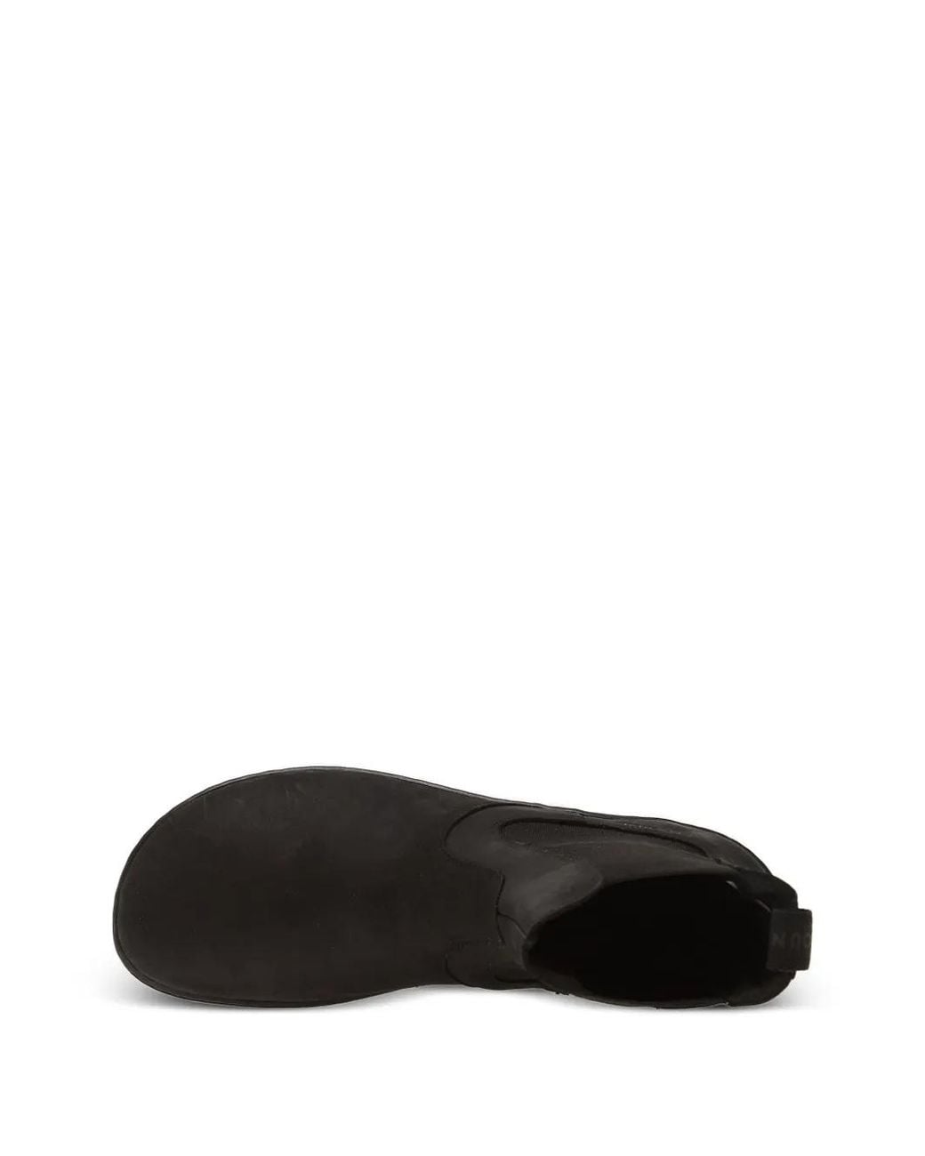Groundies Black Camden Elasticated-Panels Boots