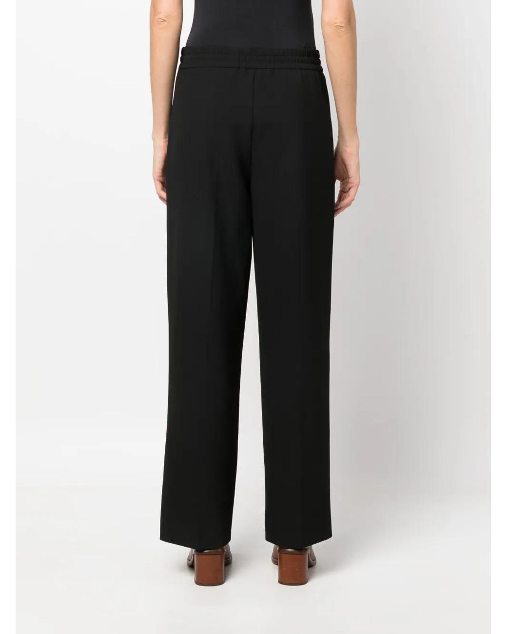 A.P.C. Black Alfreda Drawstring Trousers