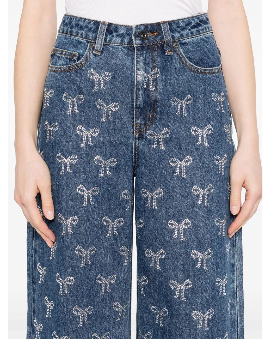 Self-Portrait Blue Jeans