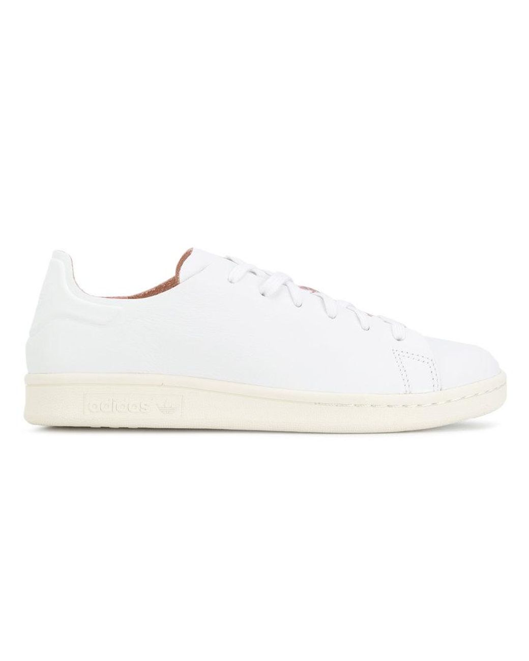 adidas Stan Smith Nude Sneakers in White | Lyst