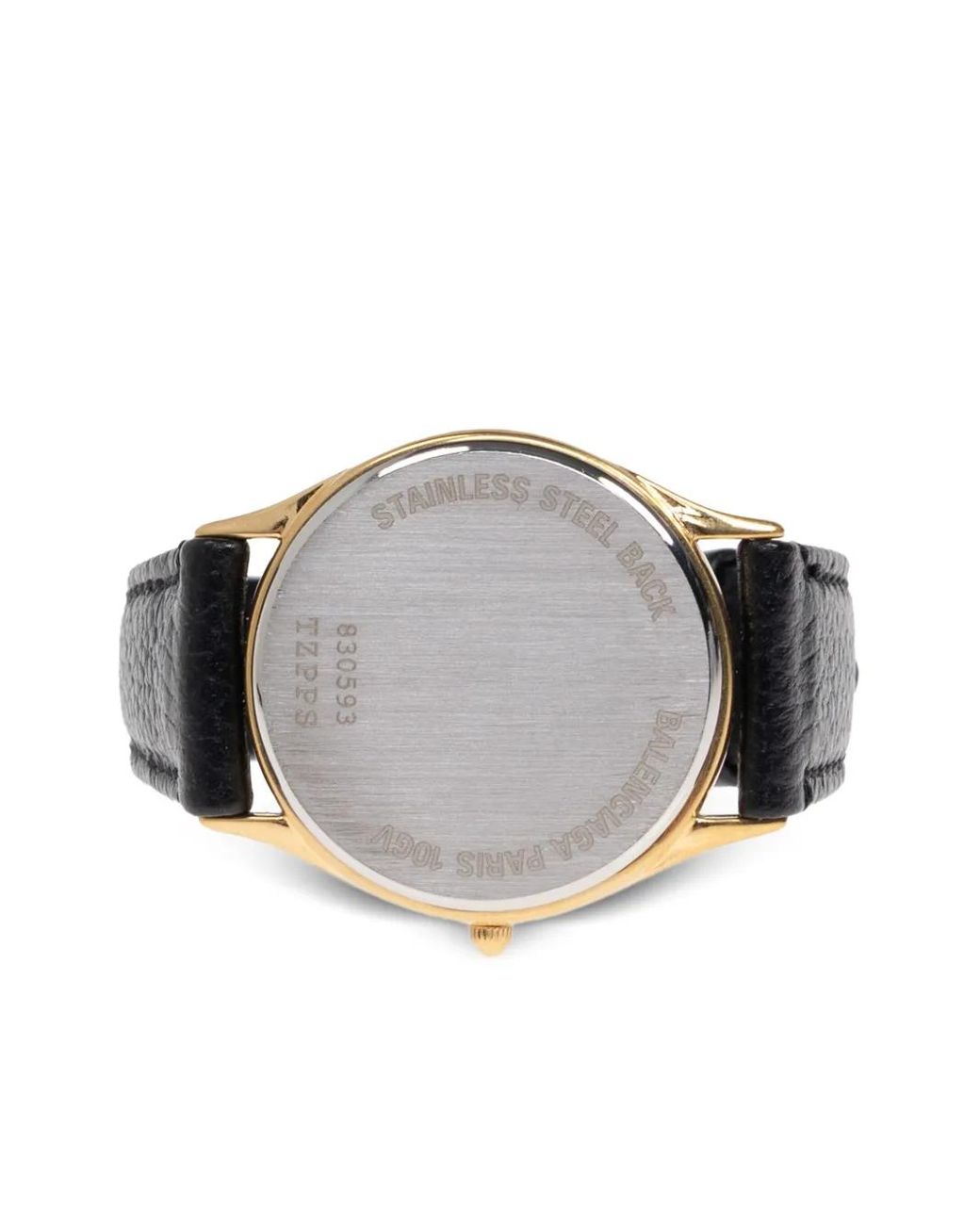 Balenciaga Geneva Watch Bracelet in Gray | Lyst