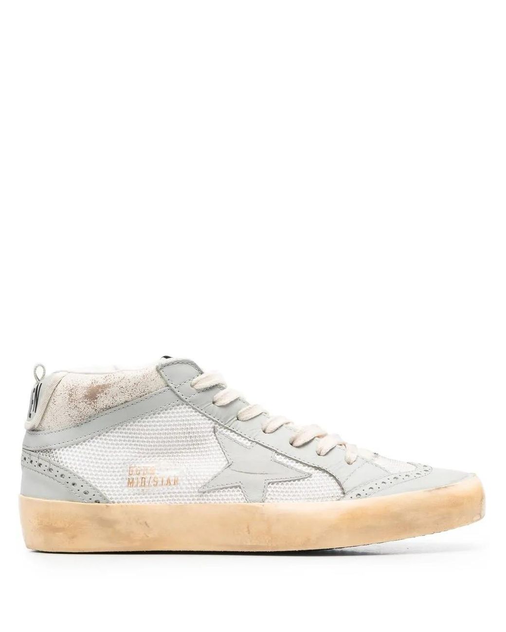 Golden Goose Deluxe Brand White Mid Star Sneaker