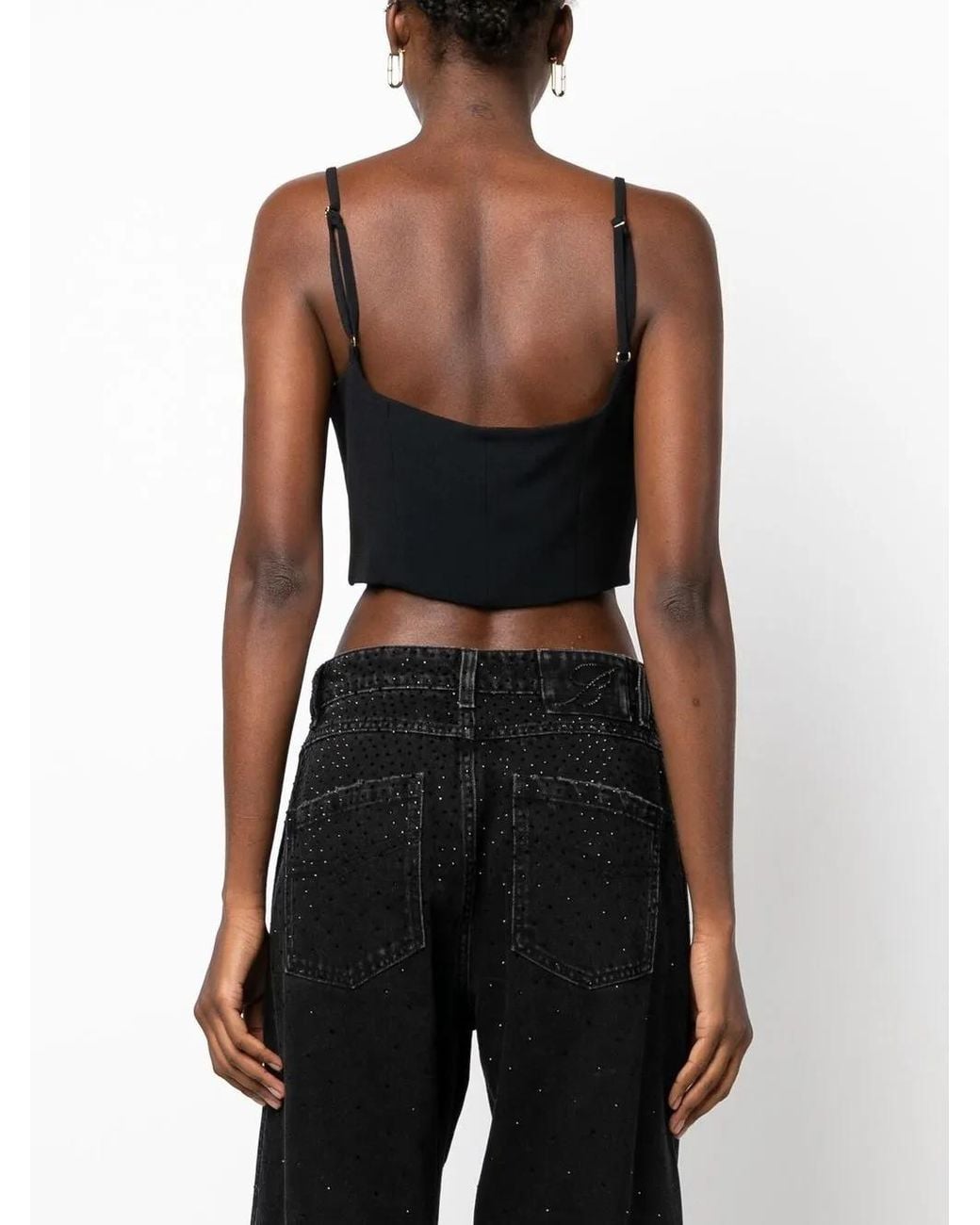 Blumarine Black Top Clothing