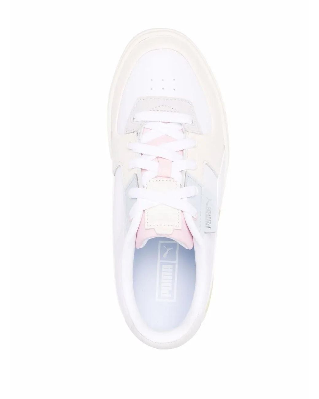 PUMA White Cali Dream Lace-Up Sneakers