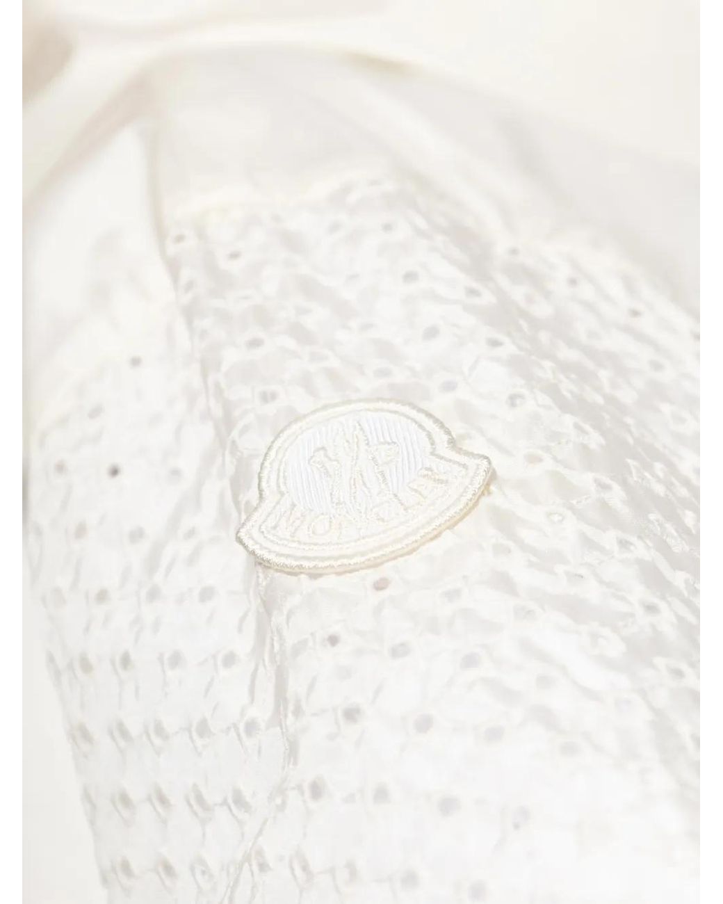 Moncler White Zelkova Jacket