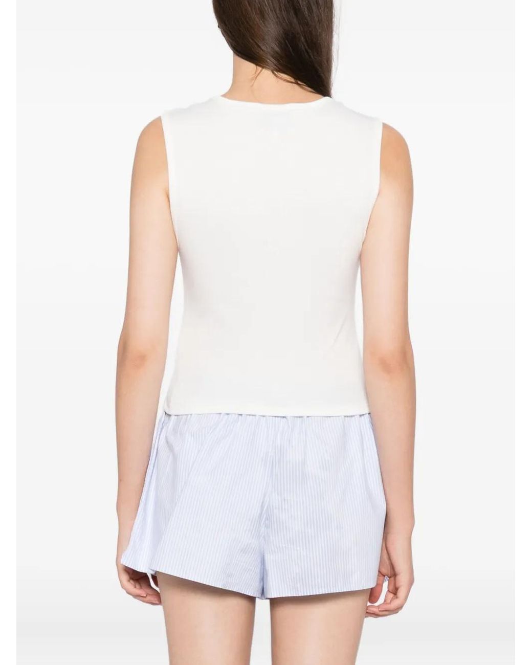 Reformation White Ryland Top
