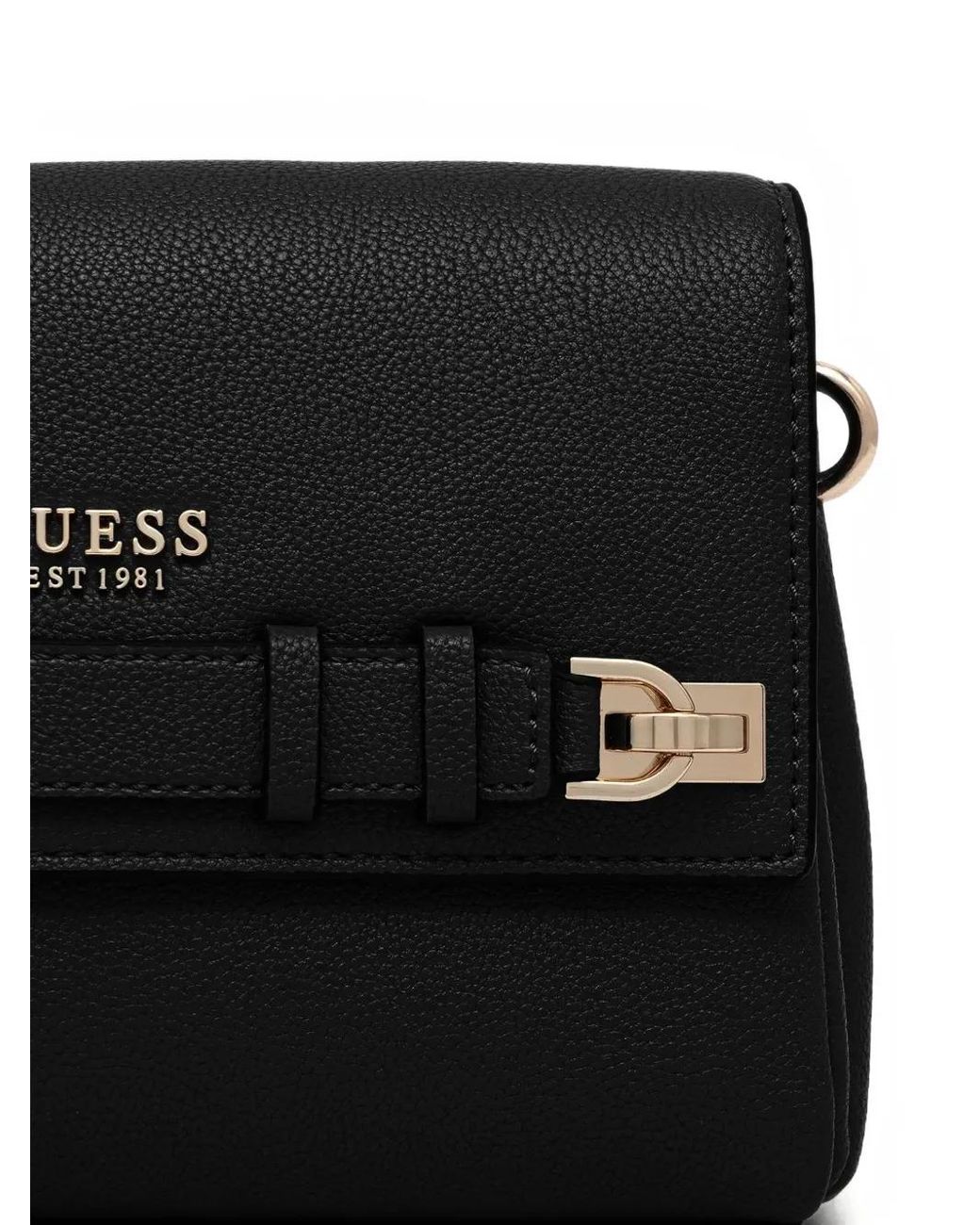 Guess Black Gregoria Logo-Detail Cross Body Bag