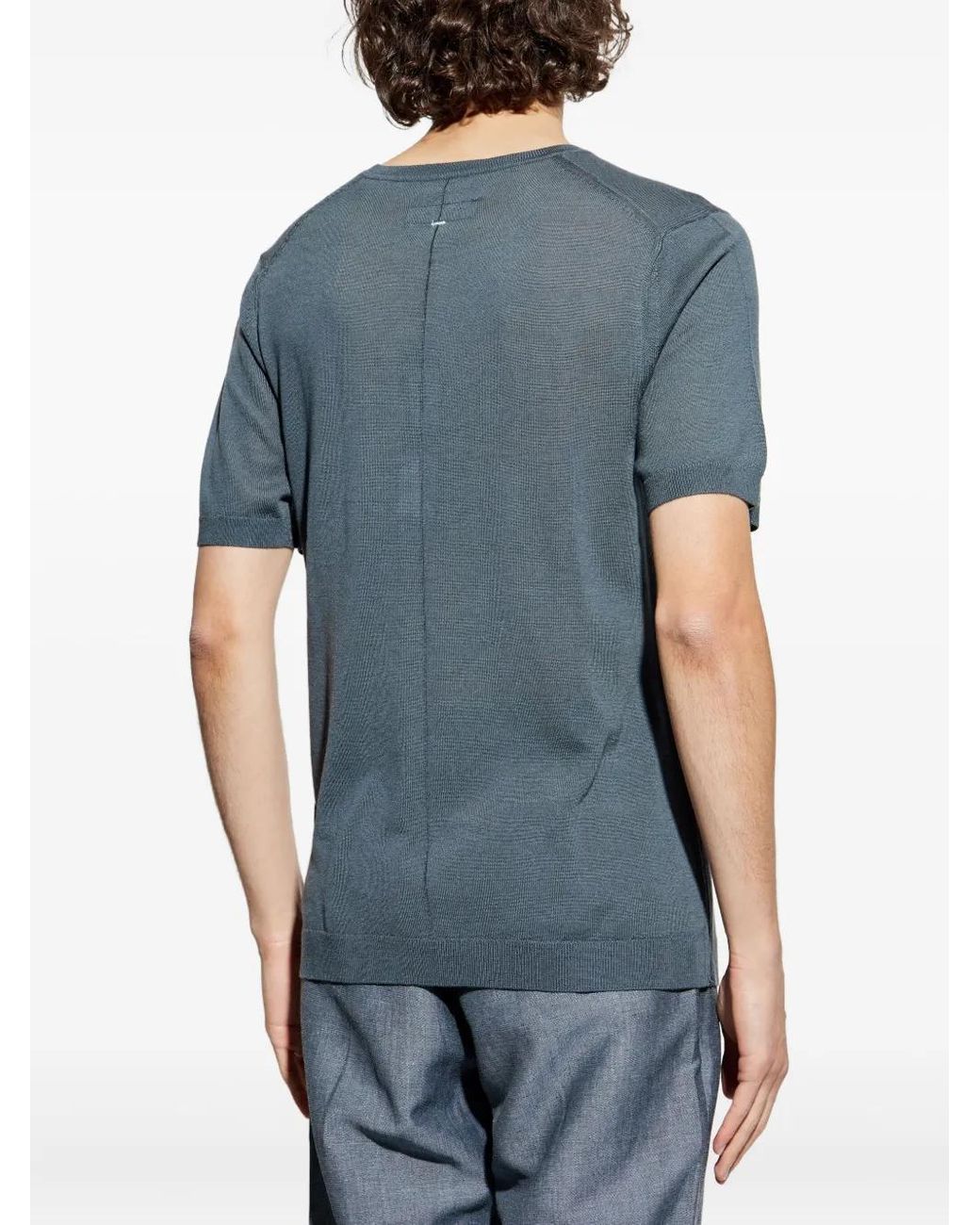 Camiseta Basic Rag & Bone de hombre de color Blue