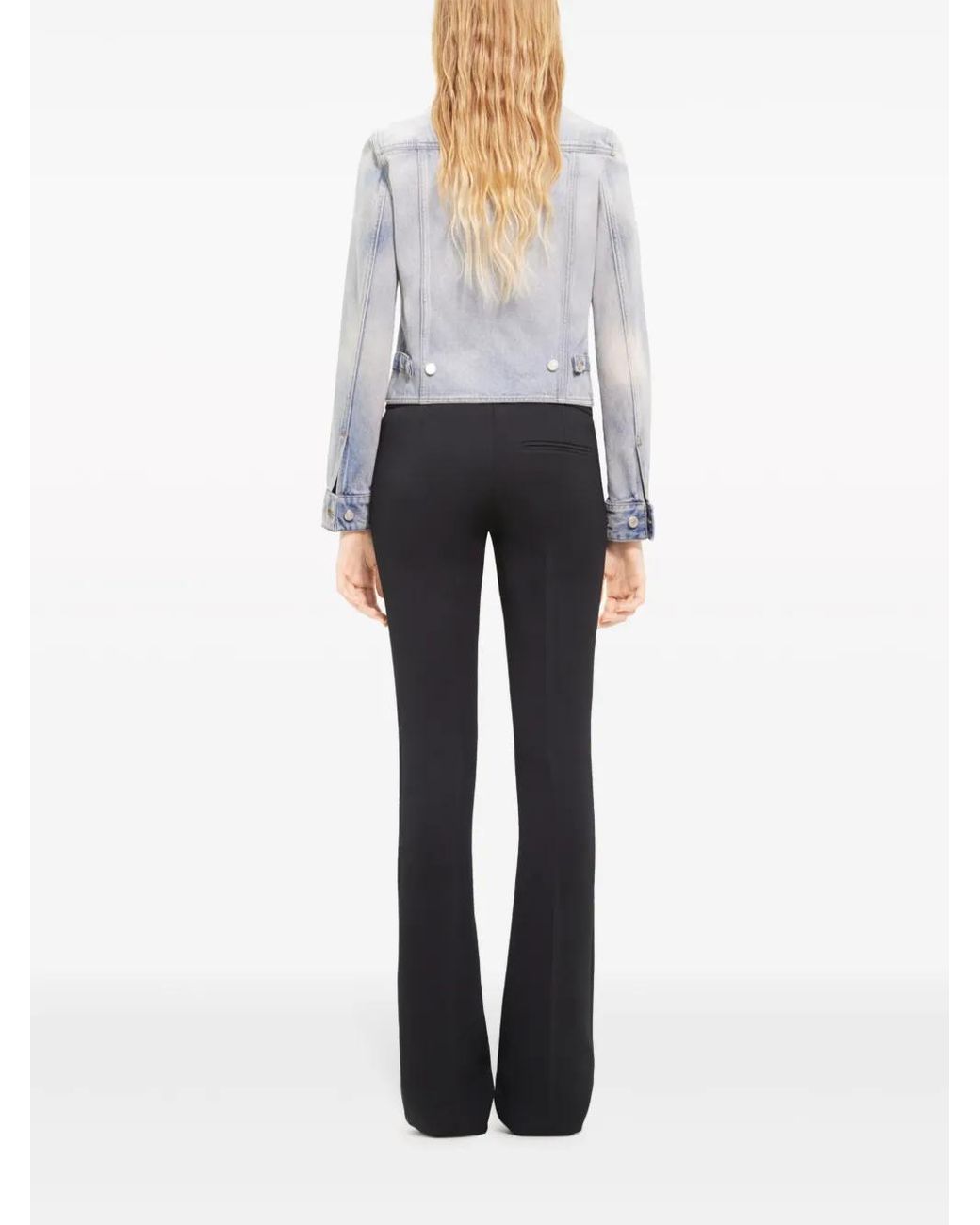 Courreges Blue Light Cotton Denim Jacket