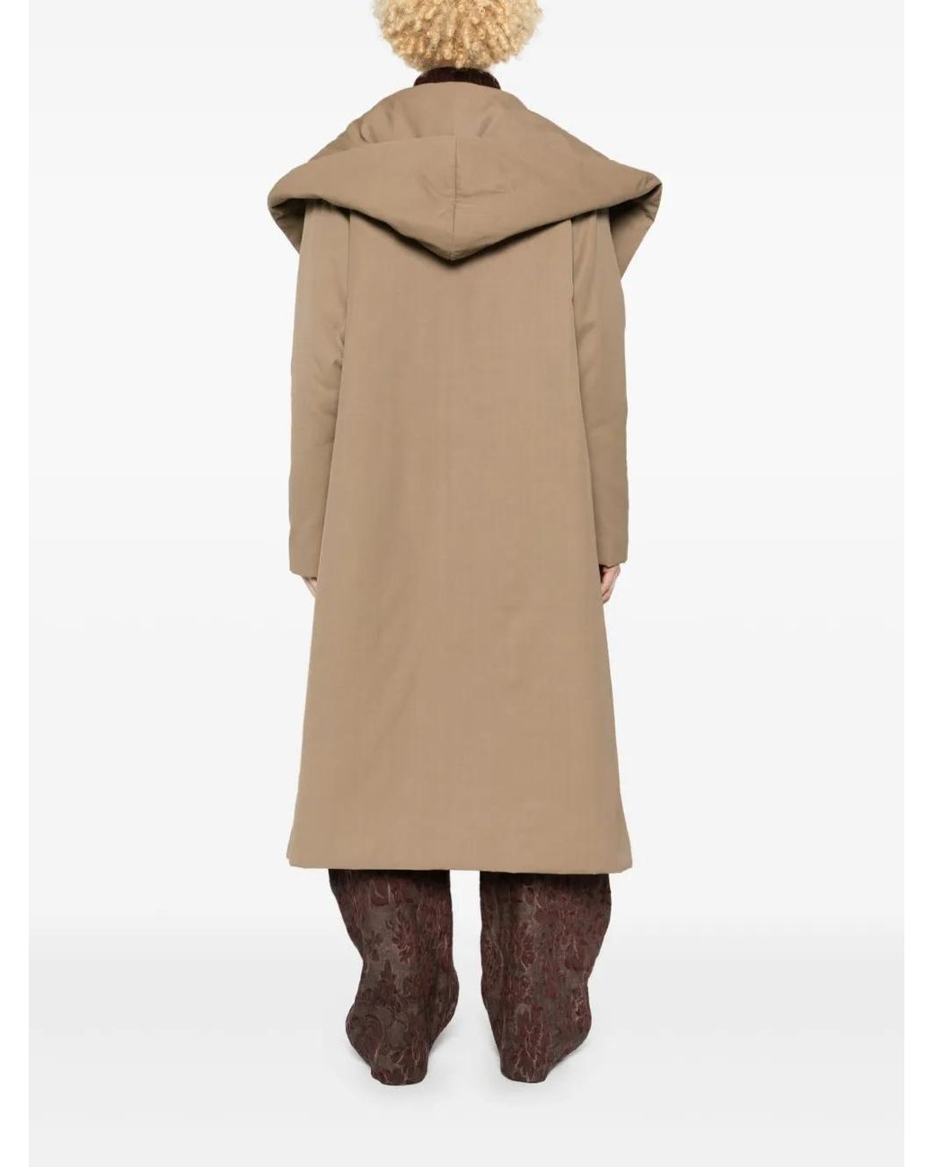 Uma Wang Natural Cardigan Coat
