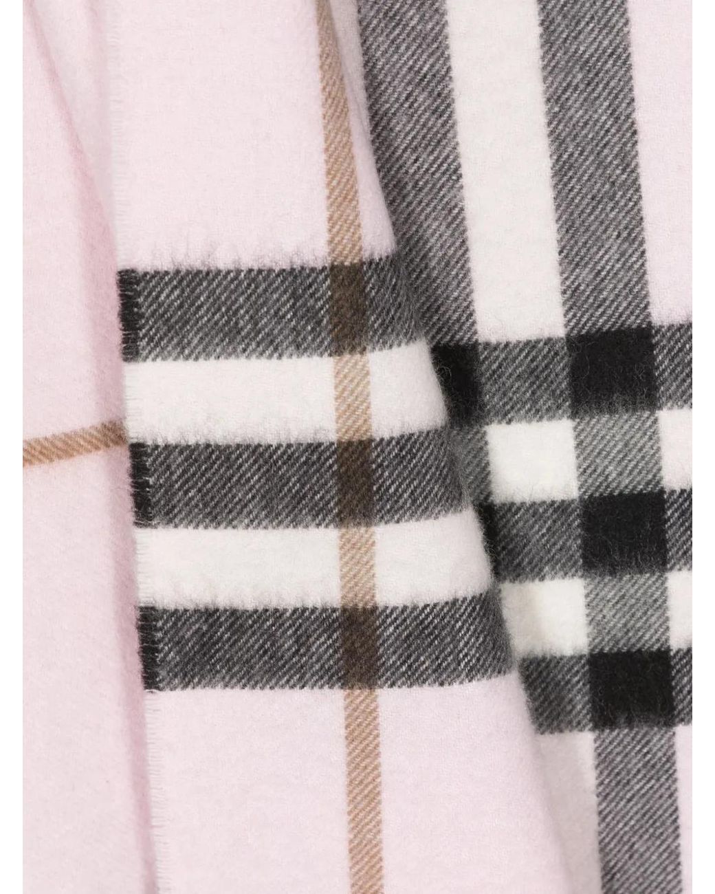 Burberry Gray Scarf Accessories