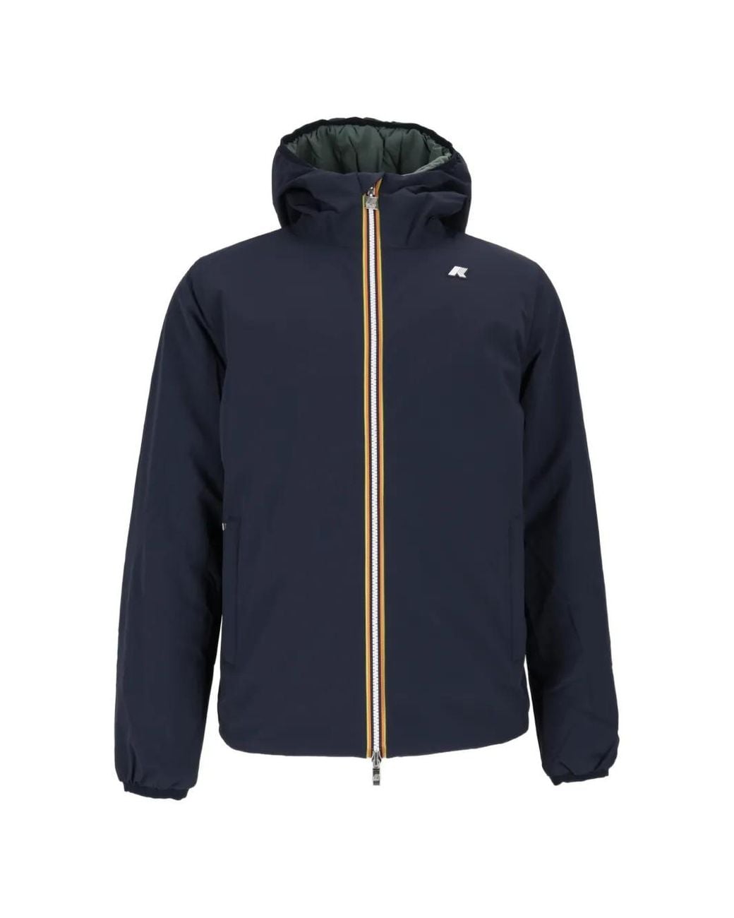 Chaqueta Jack St Warm Reversible Con Capucha K-Way de hombre de color Blue