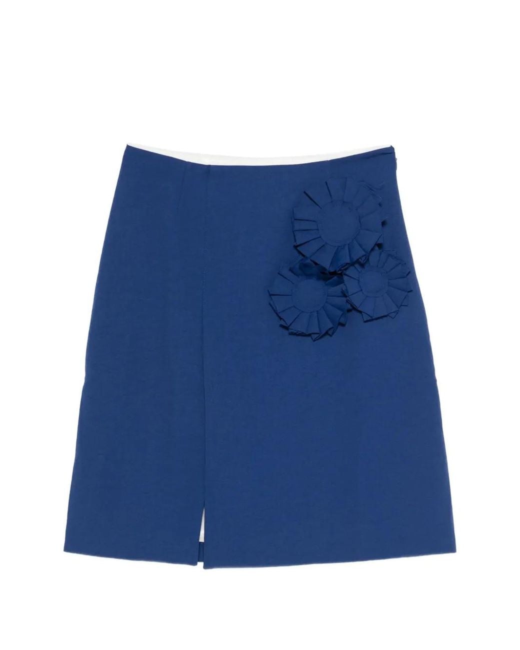 Baum und Pferdgarten Blue Siena Floral-Appliqué Mini Skirt