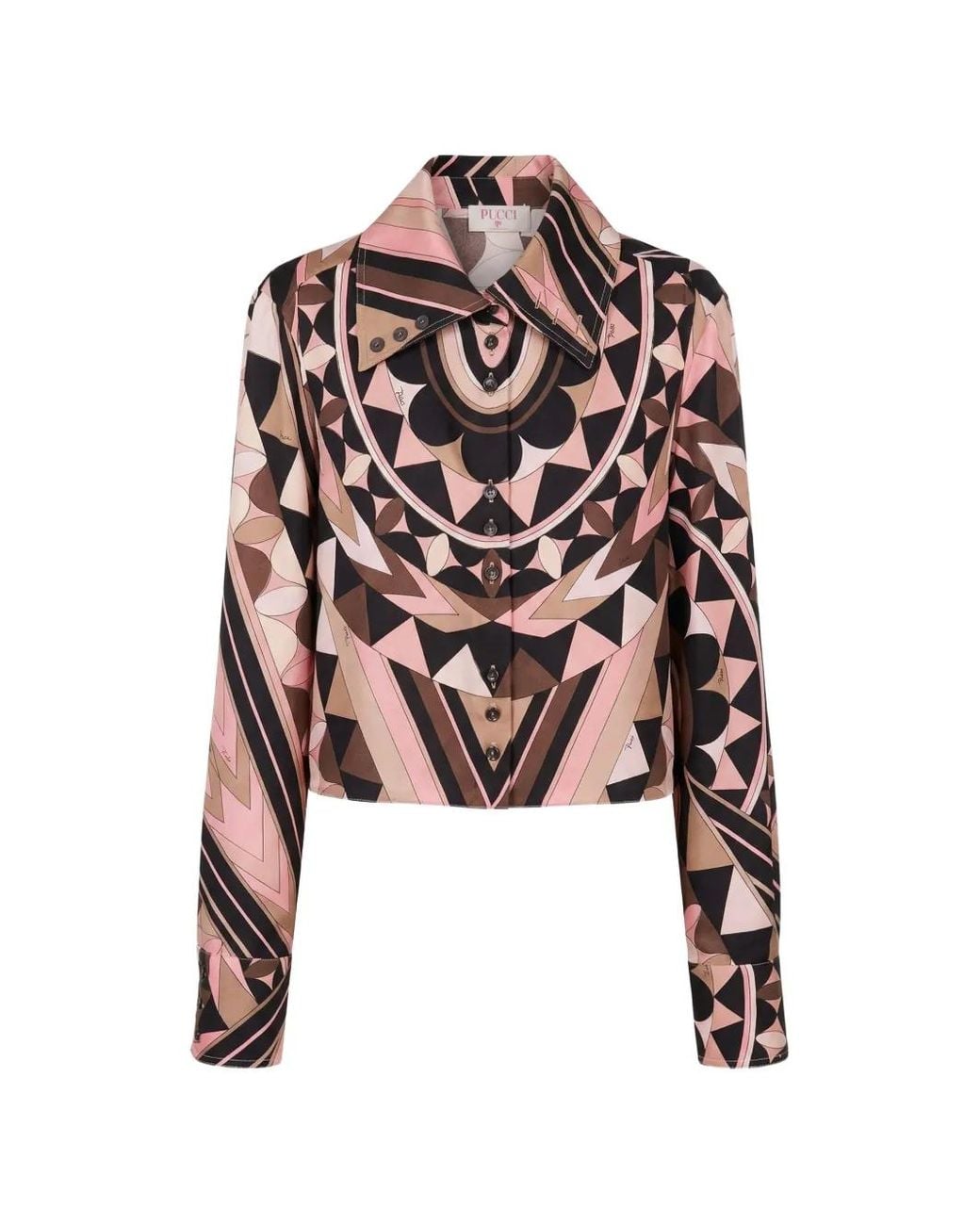 Emilio Pucci White Pucci Shirts