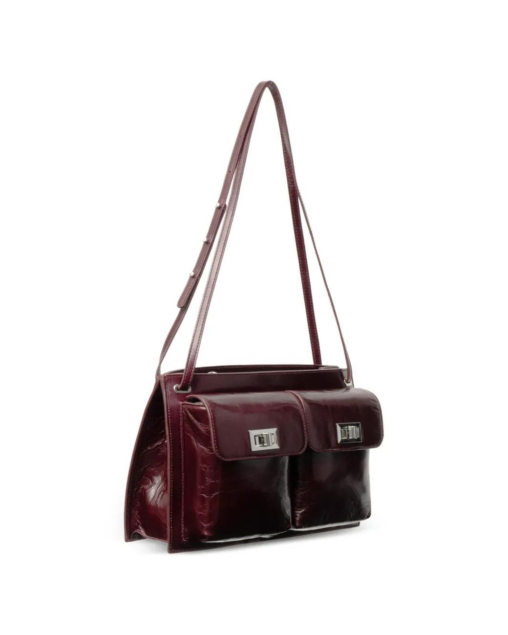 By Far White Billy Tote Bag