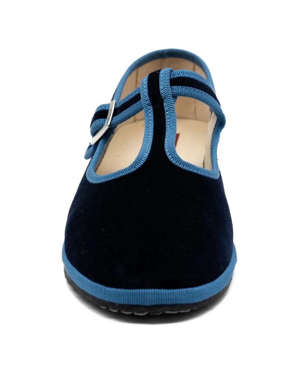 Gondolina Blue Bauta Mary Jane Ballet Flats