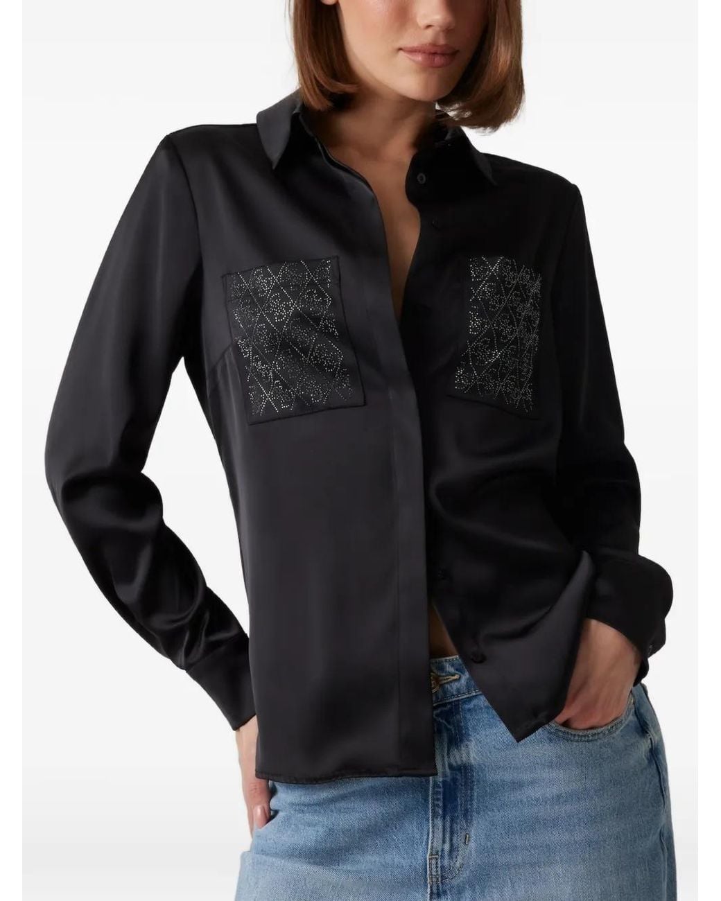 Guess Black Regular-Fit Shirt