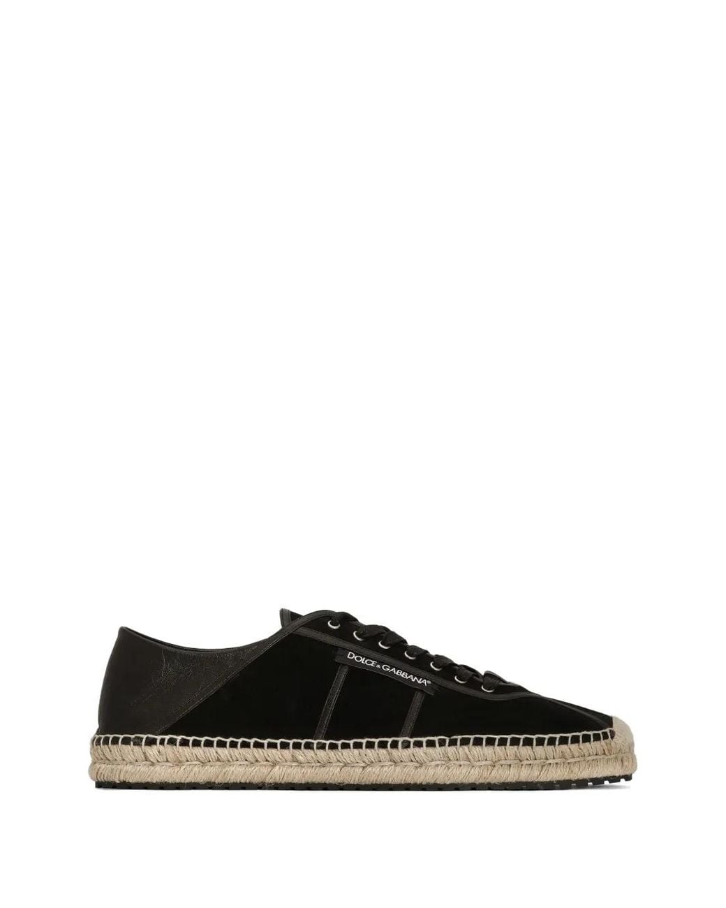 Dolce & Gabbana Black Espadrilles for men