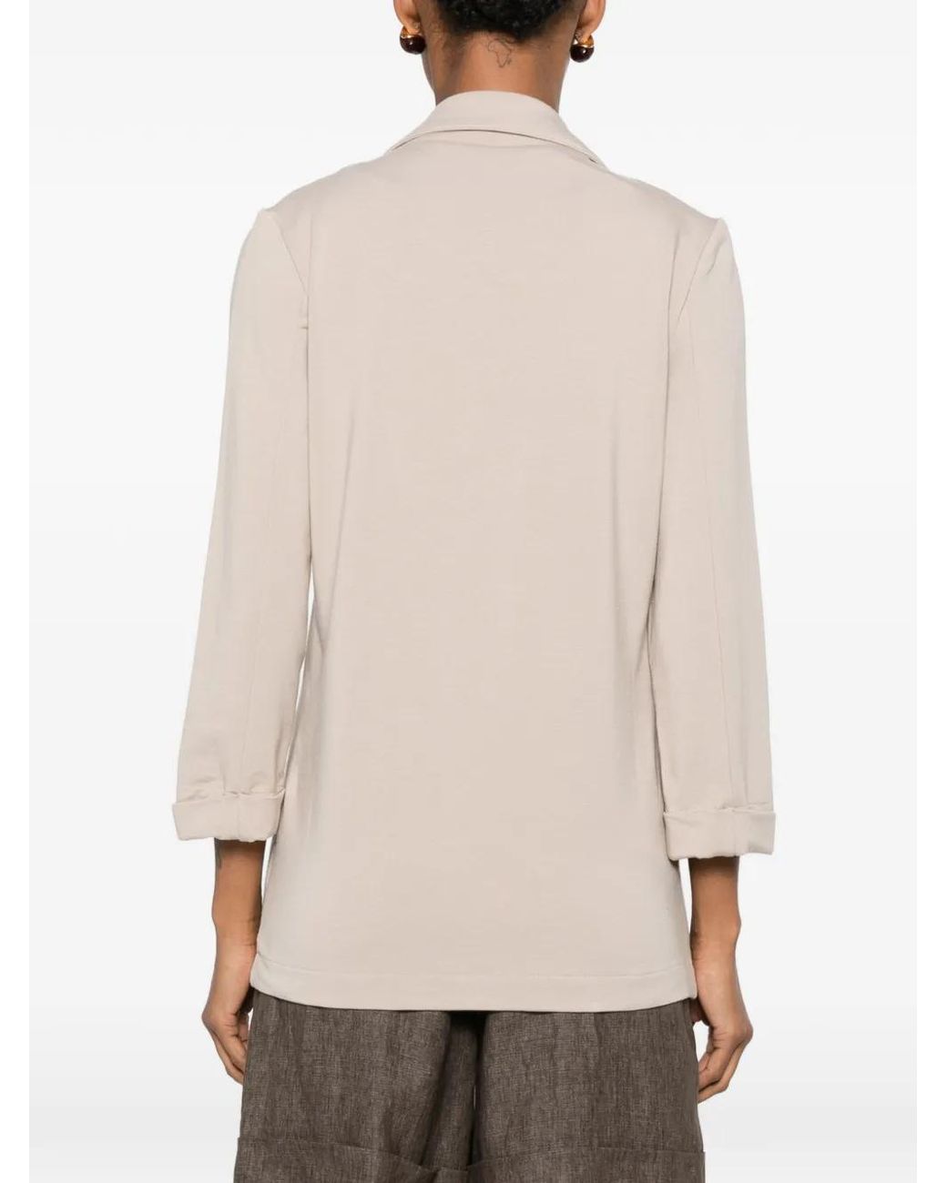 ANONYM APPAREL Natural Leonie Single-Breasted Blazer