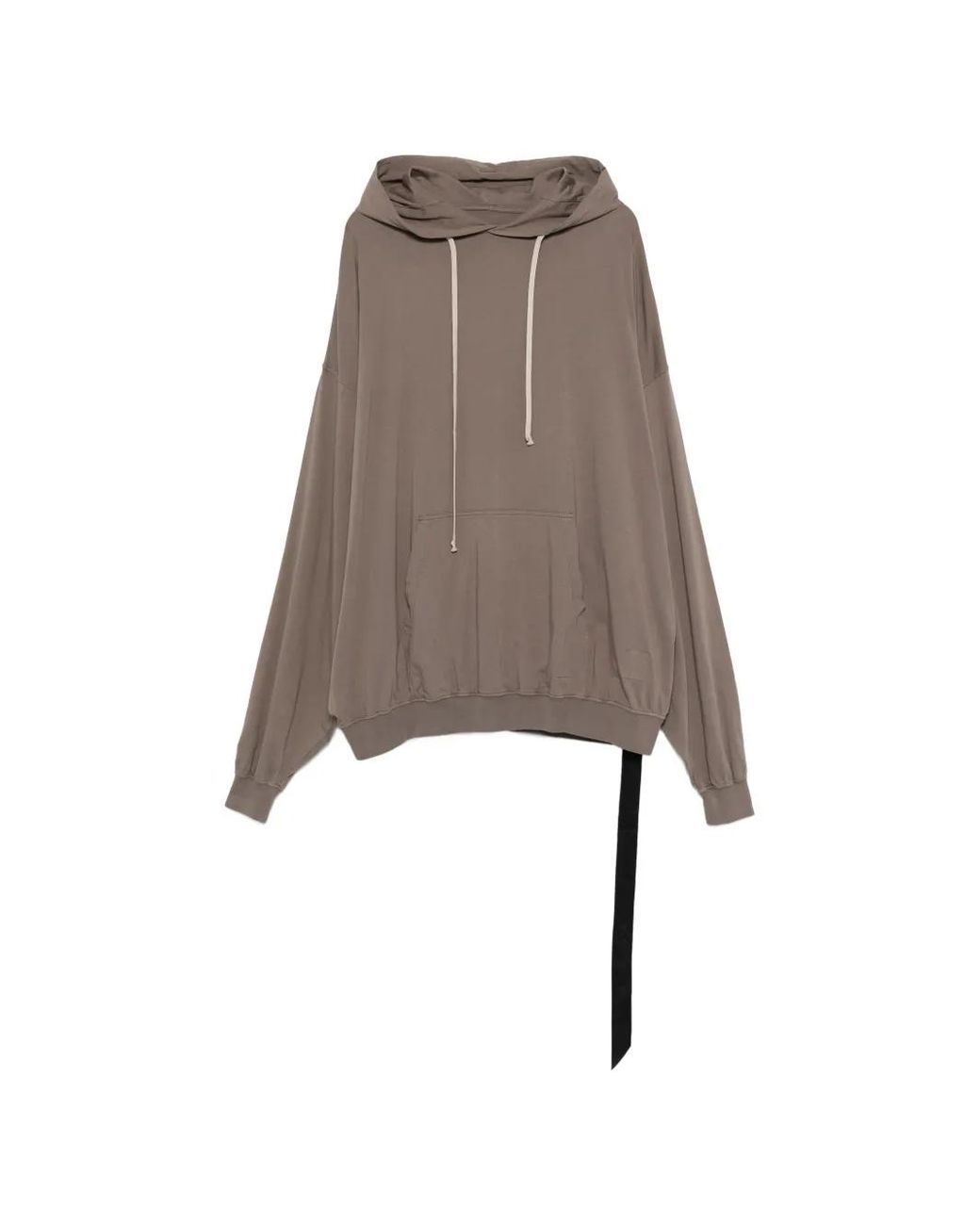 Rick Owens Natural Hooded Pocket Hoodie for men