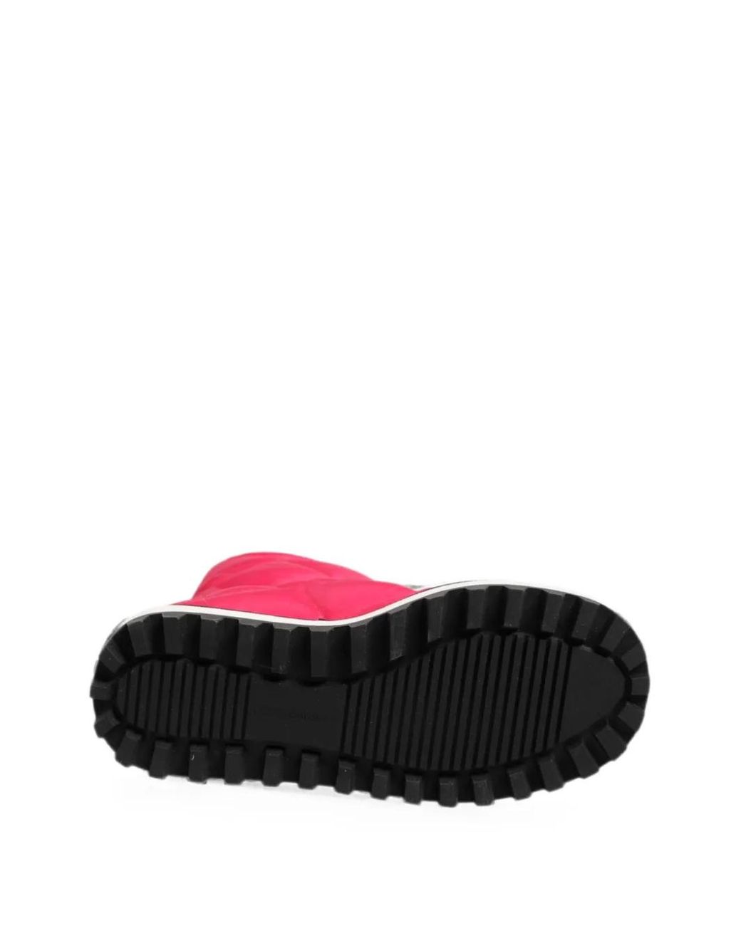 Dolce & Gabbana Pink Quilted Logo-Patch Boots