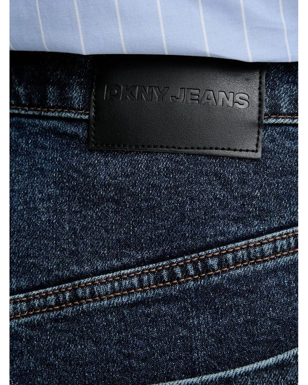 Vaqueros A Paneles DKNY de color Blue