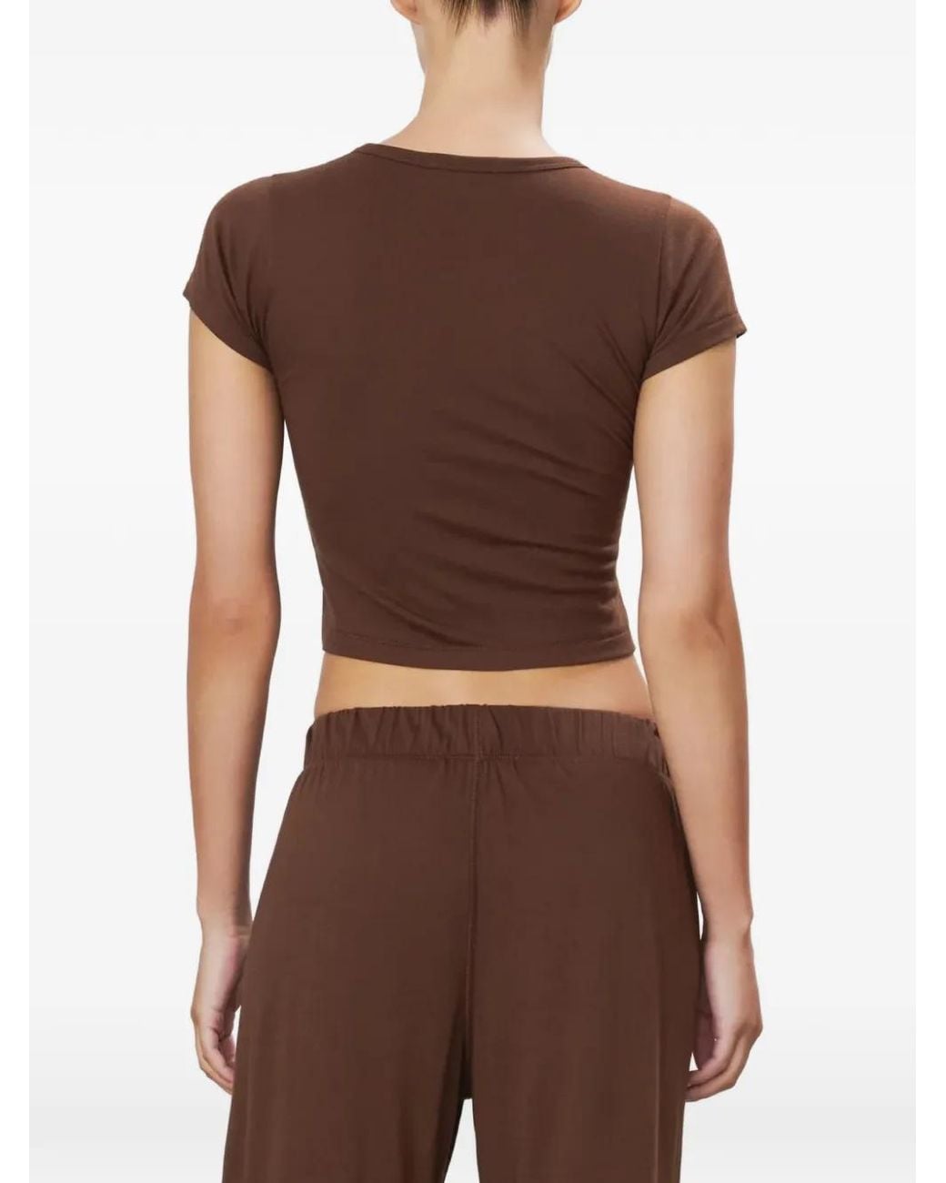 ÉTERNE Brown Short-Sleeve Baby T-Shirt