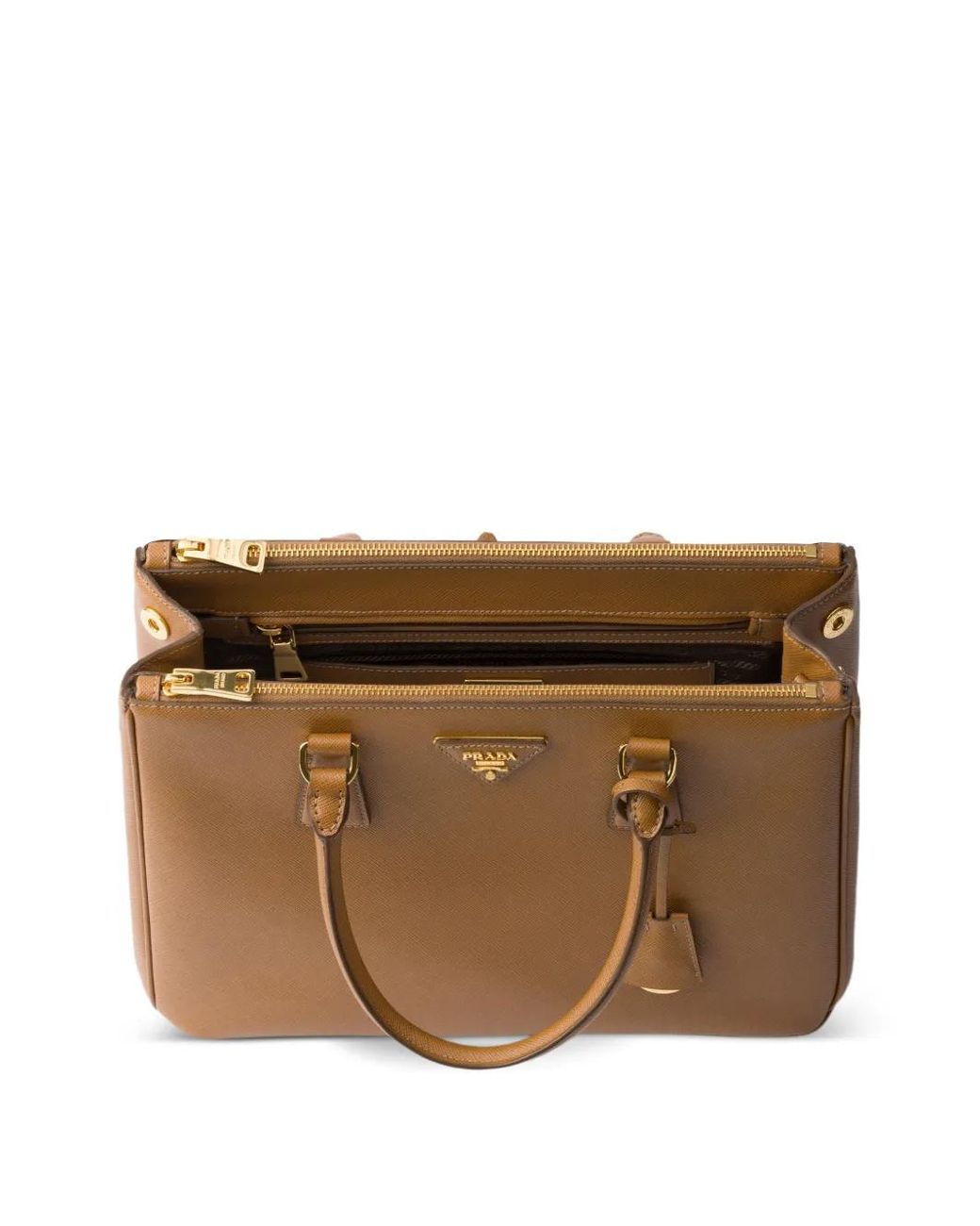 Prada Brown Grand Sac À Main Galleria