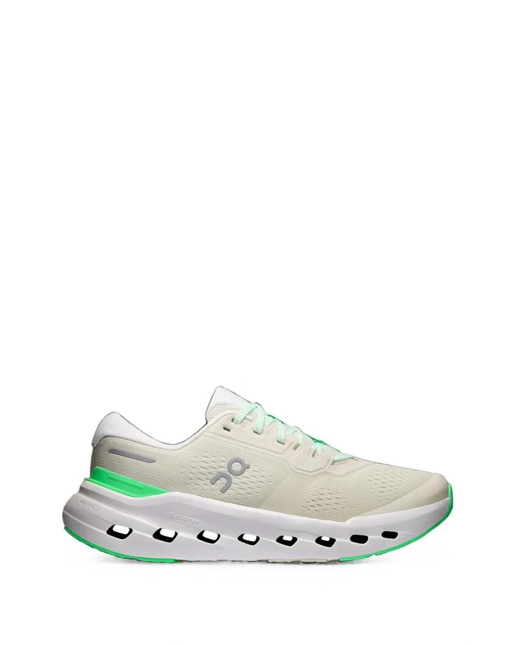 On Shoes White Cloudrunner 3 Mesh Sneakers
