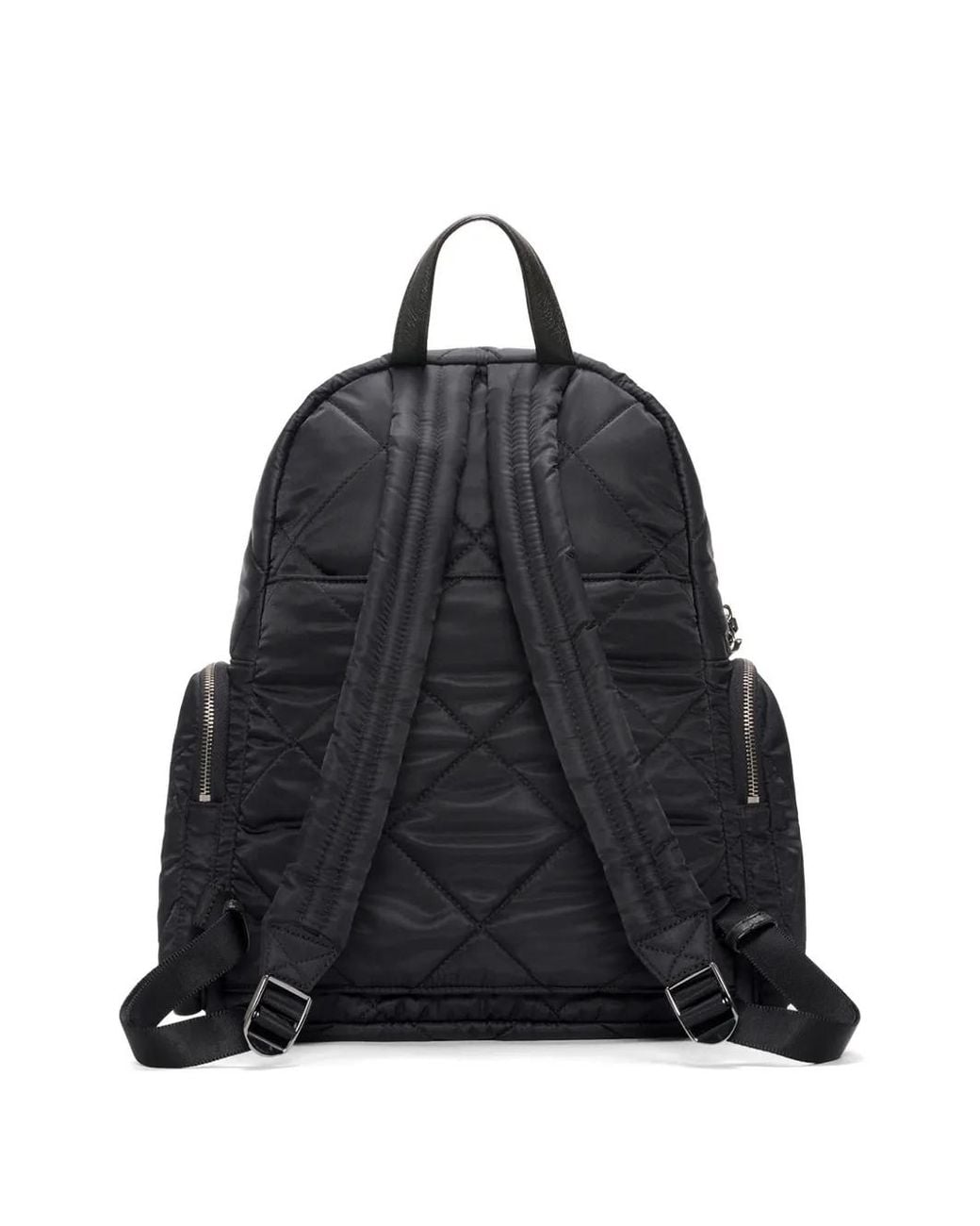 MZ Wallace Black Madison Quilted Backpack