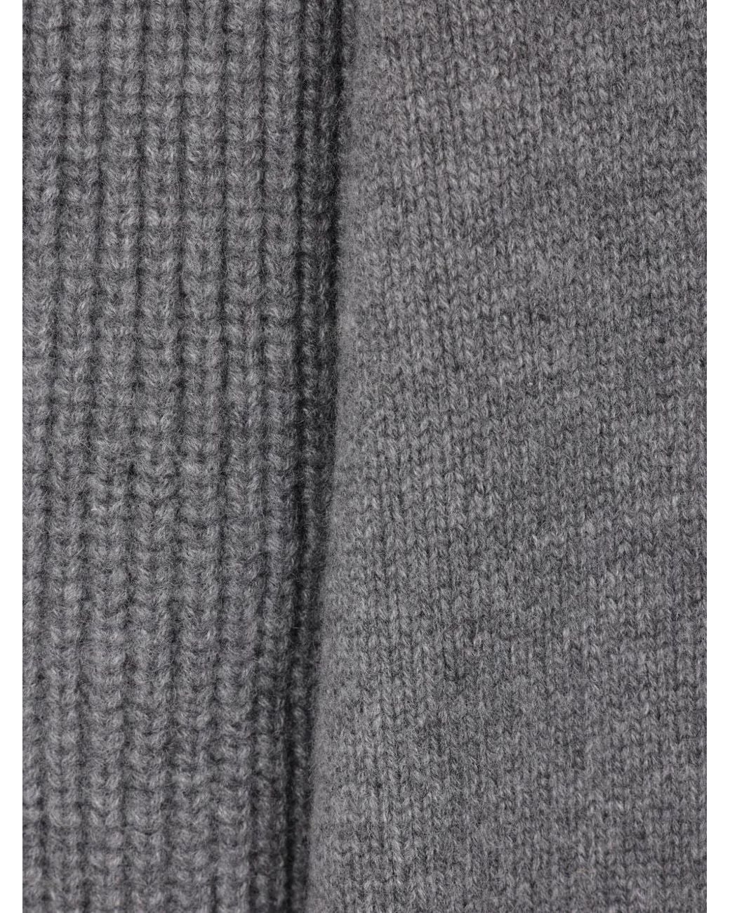 Sa Su Phi Gray Buttoned Tie Cardigan