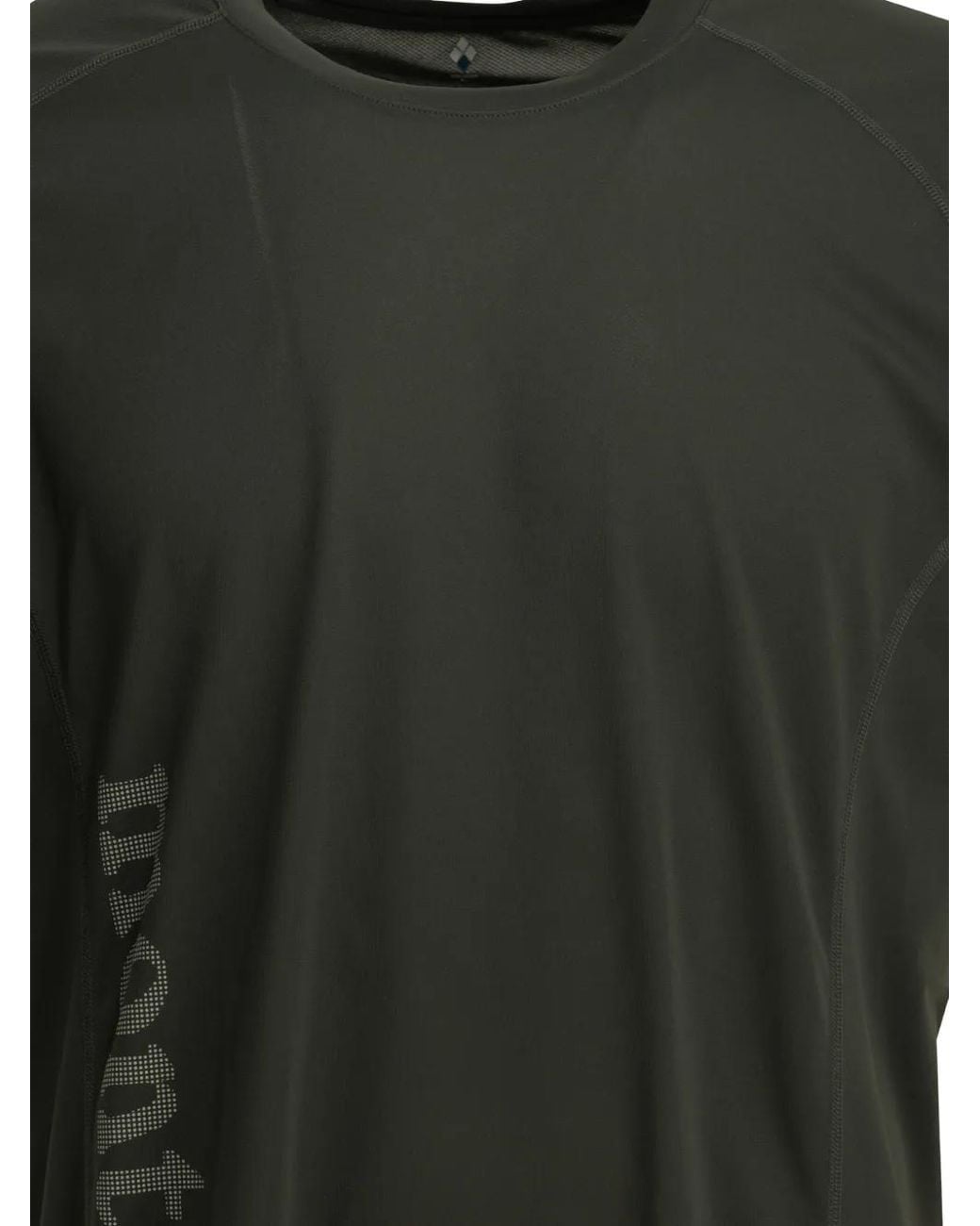 Montbell Green Logo-Print Raglan-Sleeve T-Shirt for men