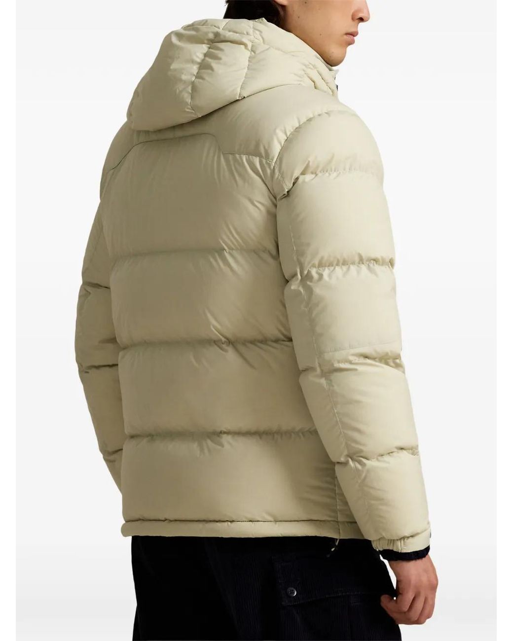 Polo Ralph Lauren Natural Hooded Quilted Jacket for men