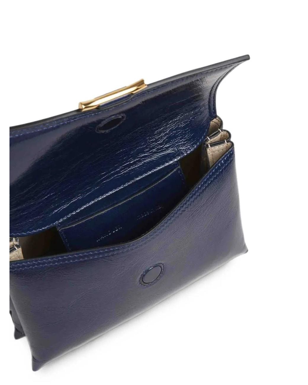 Wandler Blue Ida Trio Leather Mini Shoulder Bag