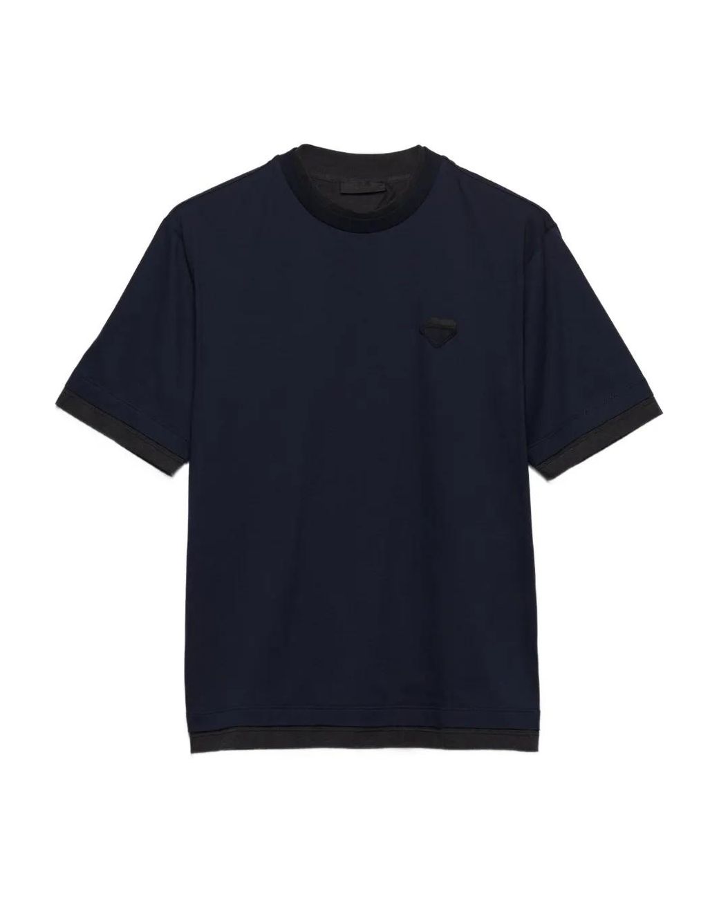Prada Blue T-Shirts & Vests for men