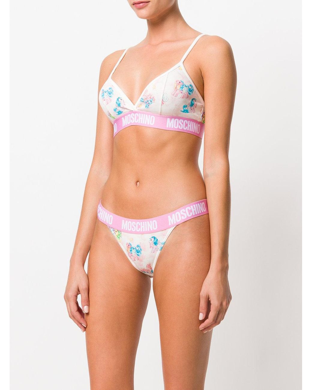 Moschino My Little Pony Two Piece Set in Pink