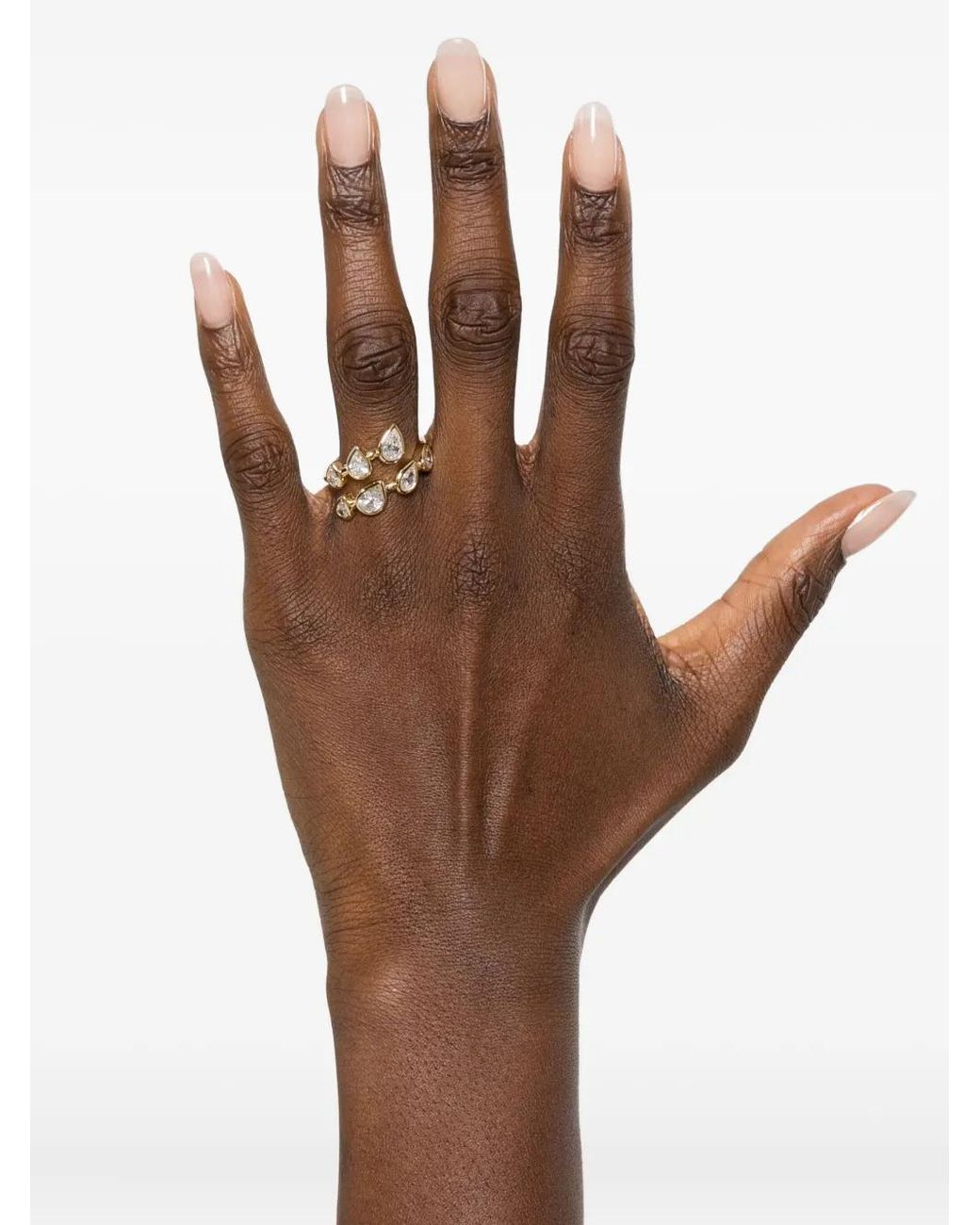 COMPLETEDWORKS Metallic Arc Ring