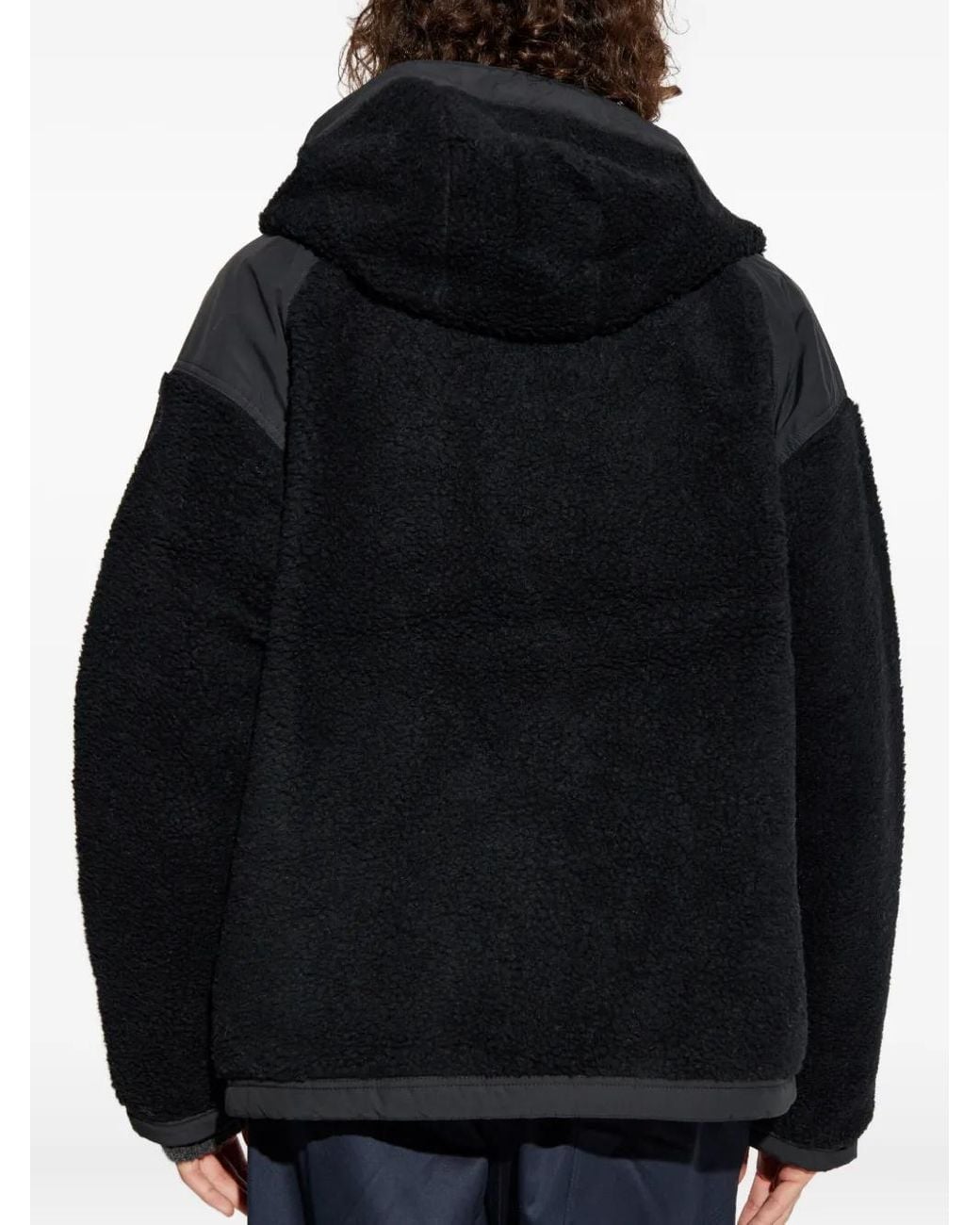 Canada Goose Blue Wool Blend Reversible Bomber Jacket for men