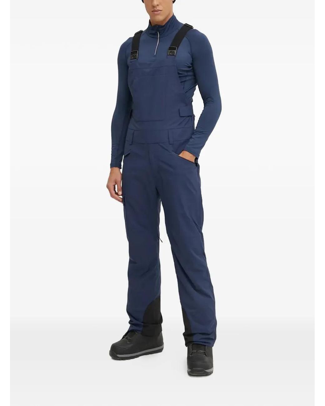 Rossignol Blue Classique Half-Zip Base Layer for men