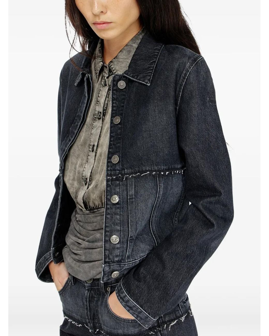 DIESEL Blue Veste De-Kato-Se En Jean