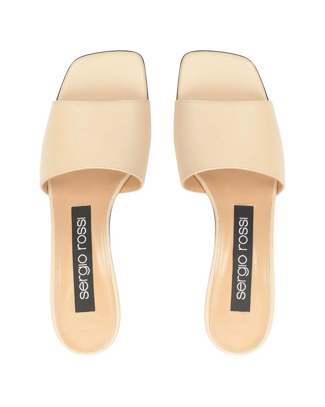 Sergio Rossi Natural 45Mm Si Rossi Sandals