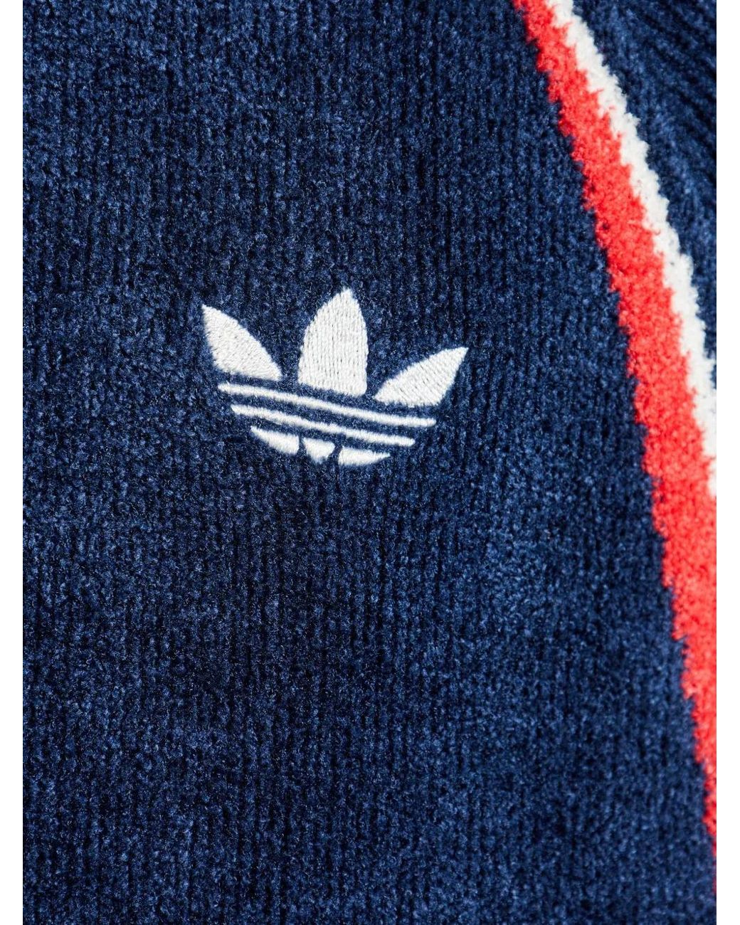 Adidas Blue Retro Remix Teamgeist Polo Sweater for men